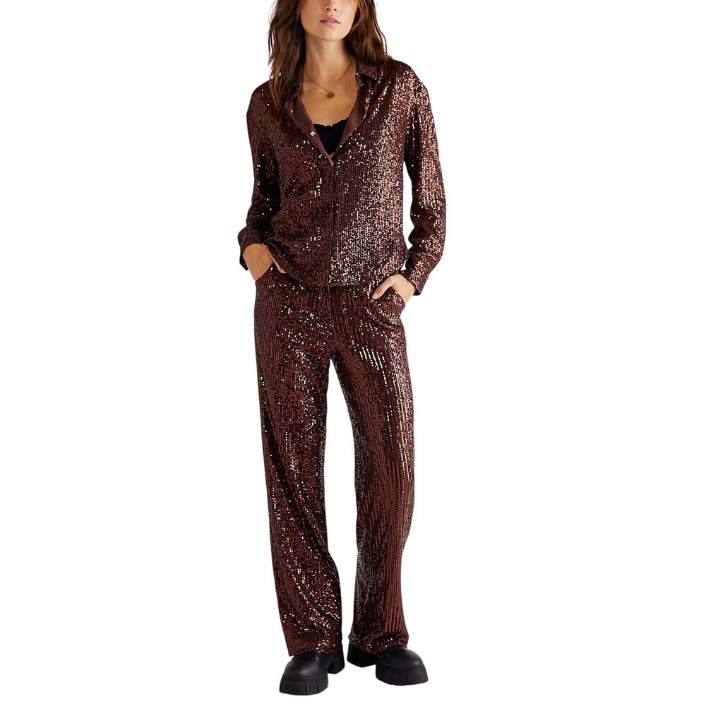 Free People Sparkling Espresso Keke And Sylvana Set Size S